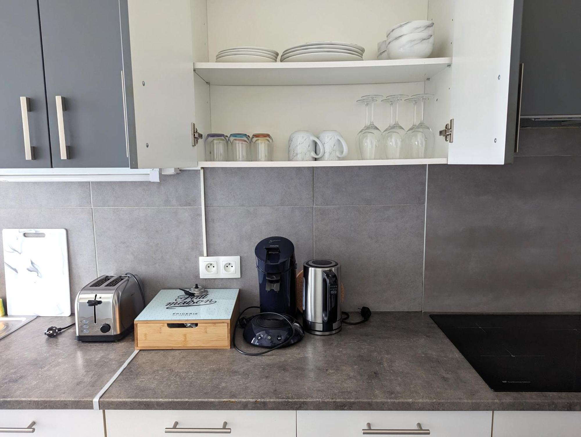 Le Mirage - Appartement 2 Chambres, Salon, Cuisine Equipee, Parking Et Wifi Gratuit มูลูส ภายนอก รูปภาพ